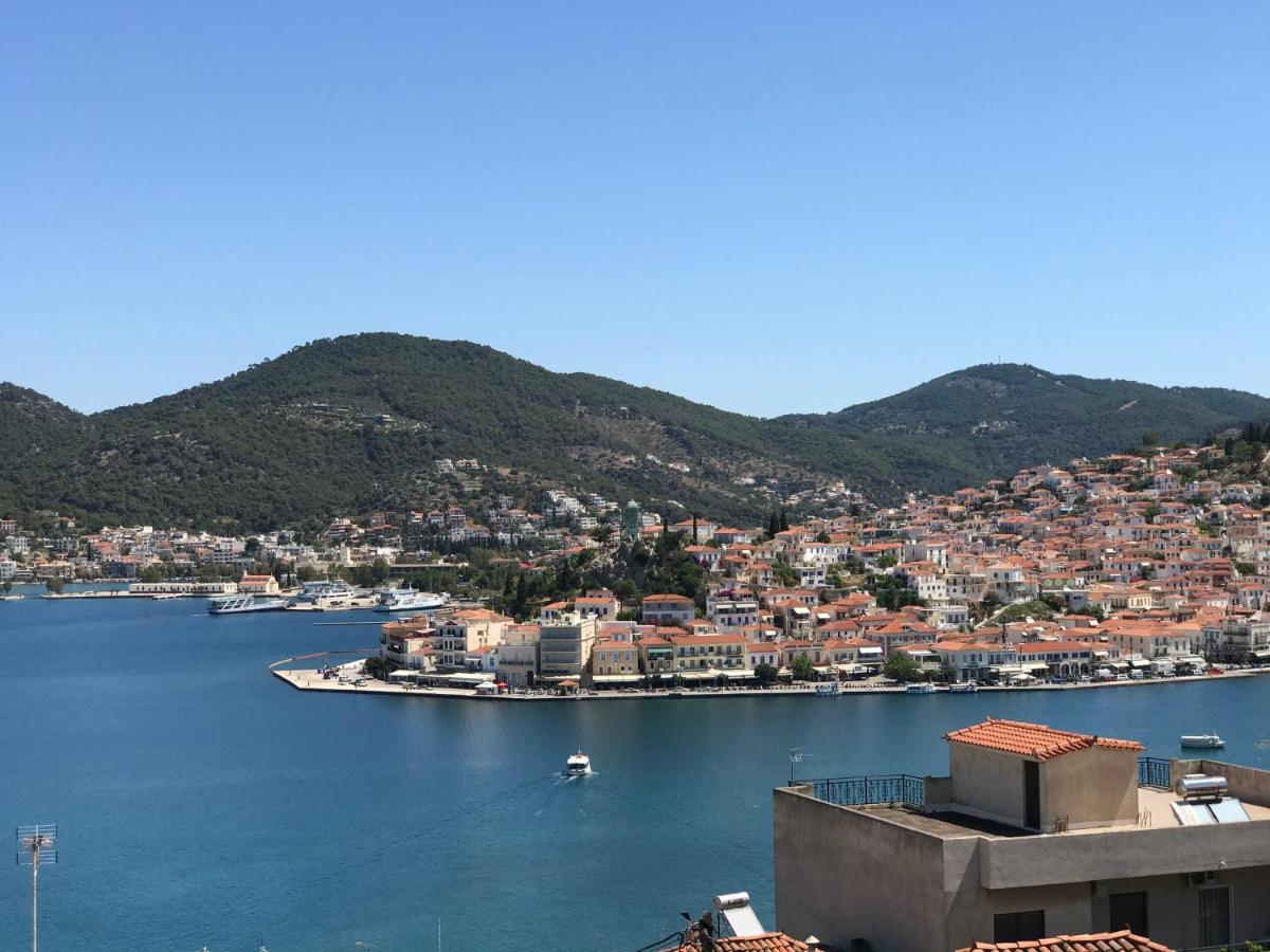 Beautiful View Of Poros Villa Galatas  Exterior photo